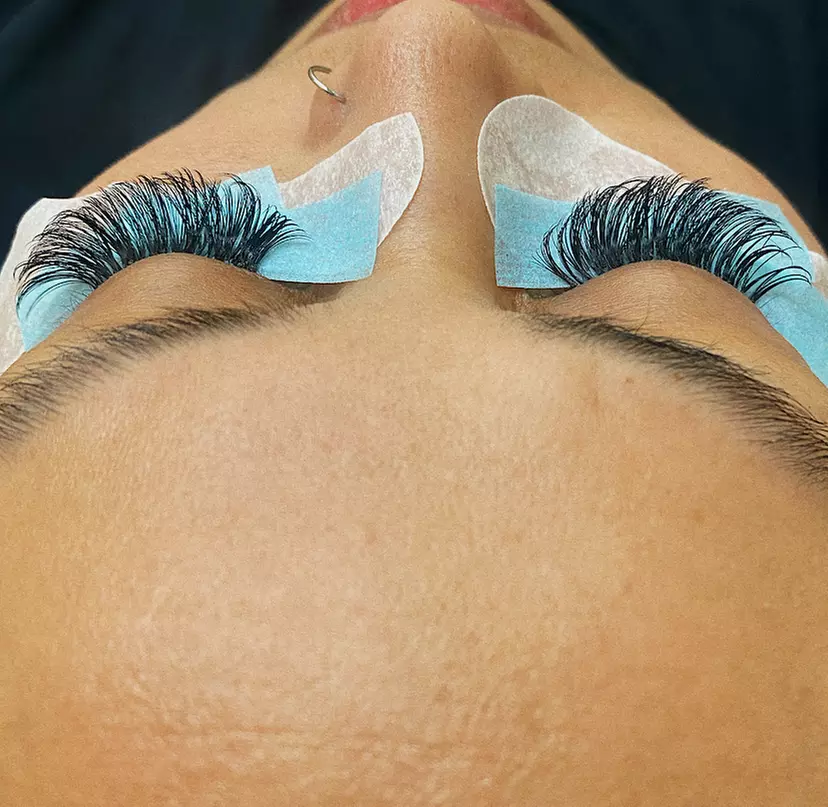 Elevate your style with FoxyGyalBeauty's stunning eyelash extensions options, achieving a fuller look up to 45% off - Second Medium