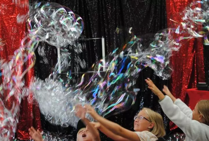 Circus Pop! The Giant Bubble Show at Elm Ridge Event Center on August 10 - Primary Image
