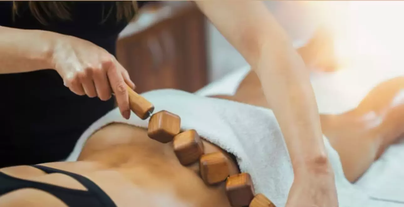 60 Minute Wood Therapy with Full Body Vibration Session