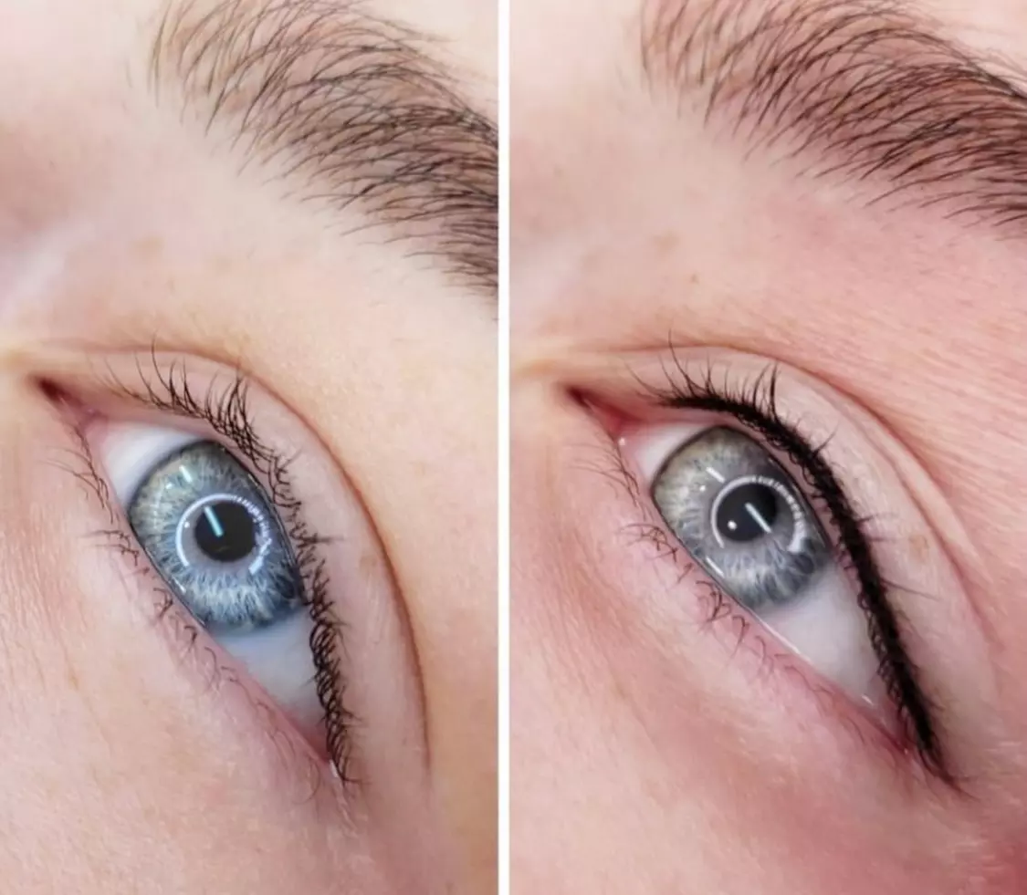 Transform your look at Instyle Beauty Salon & Barber with permanent eyeliner options for upper or lower eyelids, up to 50% off - Primary Image