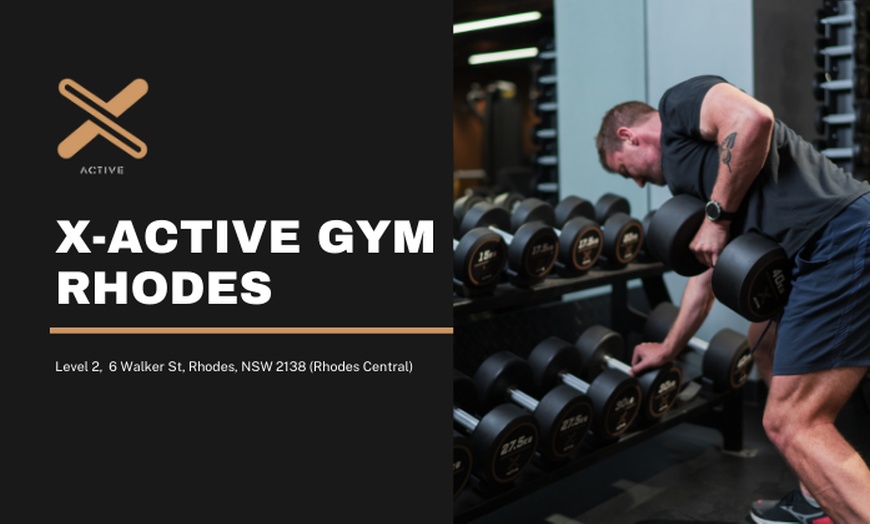 Image 1: Gym and Weekly Group Training Access at X Active Gym