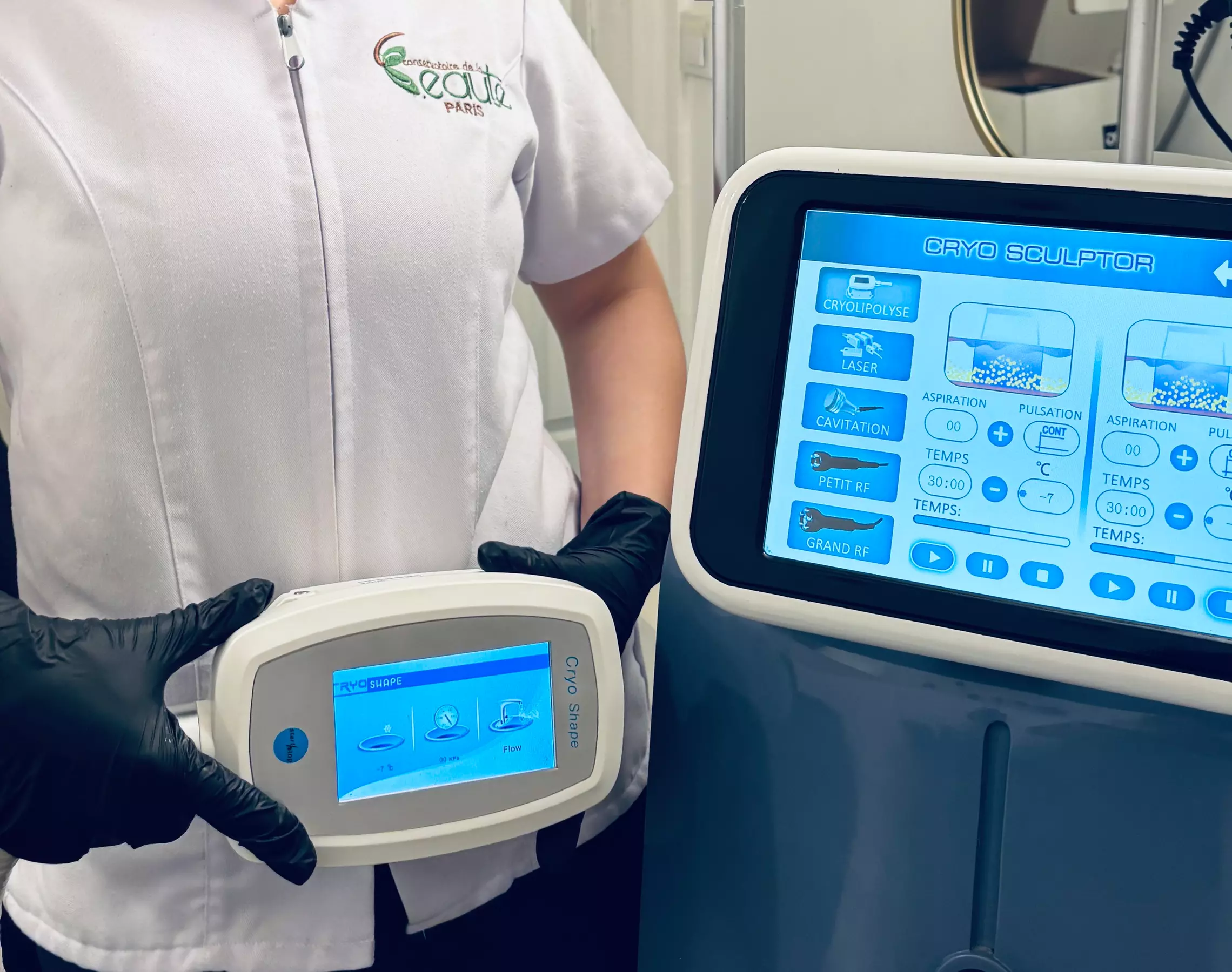 Jusqu'à 57% de remise sur Cryothérapie chez Conservatoire de la beauté Paris