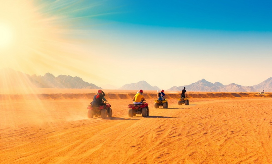 Image 1: Desert Safari with Quad Bike