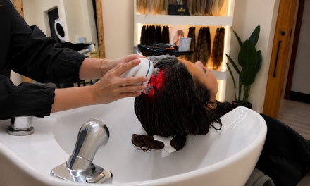 Relaxing Scalp Massage + Red-Light Scalp Therapy + Nano Mist Deep Hair Conditioning - Ipanema Beauty Bar