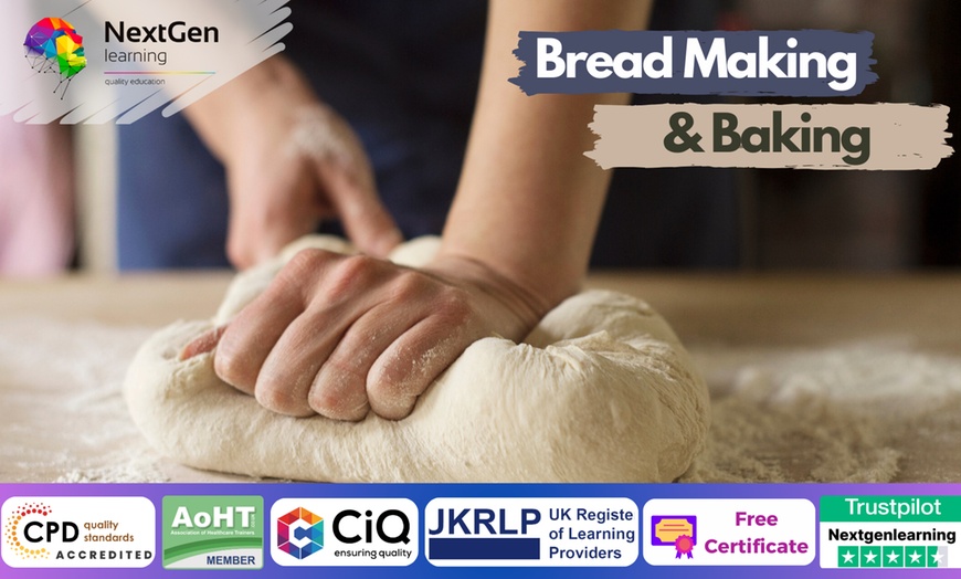 Image 1: Learn to Bake Bread with Online Lessons