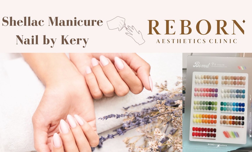 Image 2: Up to 60% Off on Nail Spa/Salon - Shellac / No-Chip / Gel at Reborn Aesthetics Clinic | Annerley