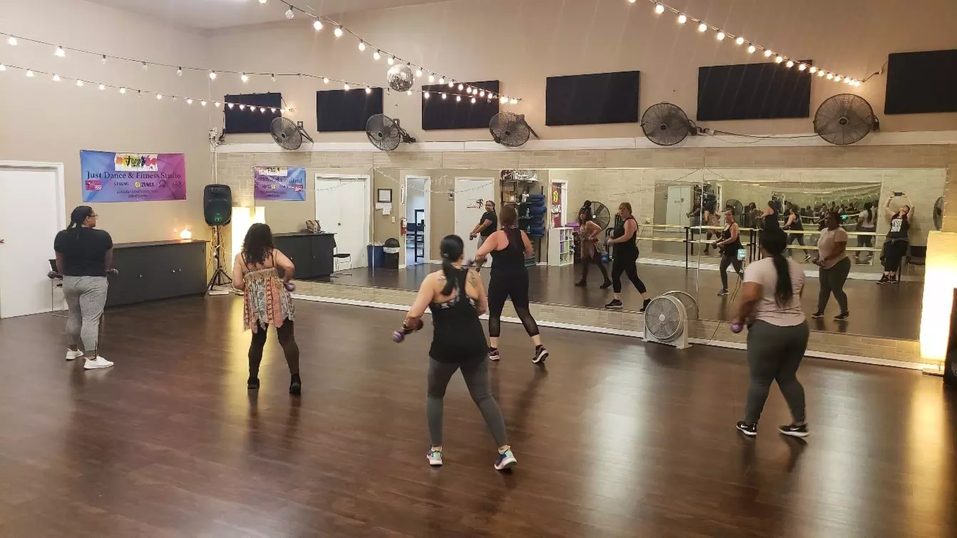 Transform Your Fitness Routine with Just Dance & Fitness Studio's Energetic Classes, Offering 5 Sessions or Unlimited Access up to 50% Off - Primary Image