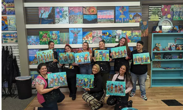 Paint Classes for 1, 2, or 4 People to Unleash Creativity