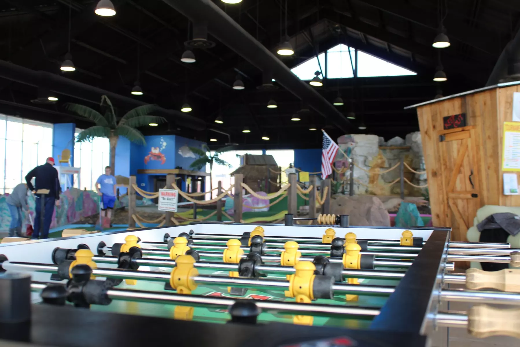 Unique Indoor Coral Reef Mini Golf Adventure for Two, Four or Six