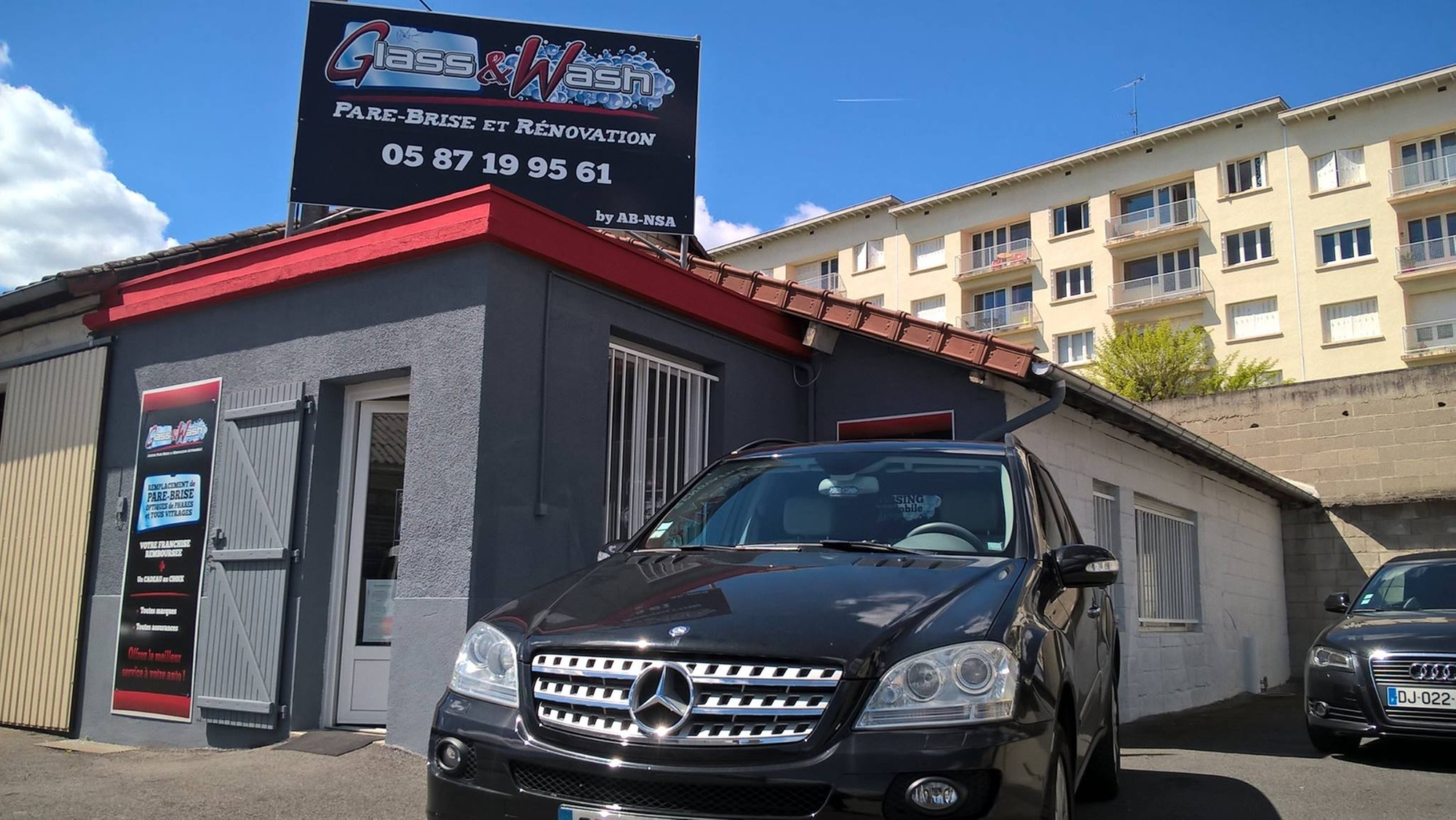 Vitre / Pare-brise - Remplacement chez Glass & Wash