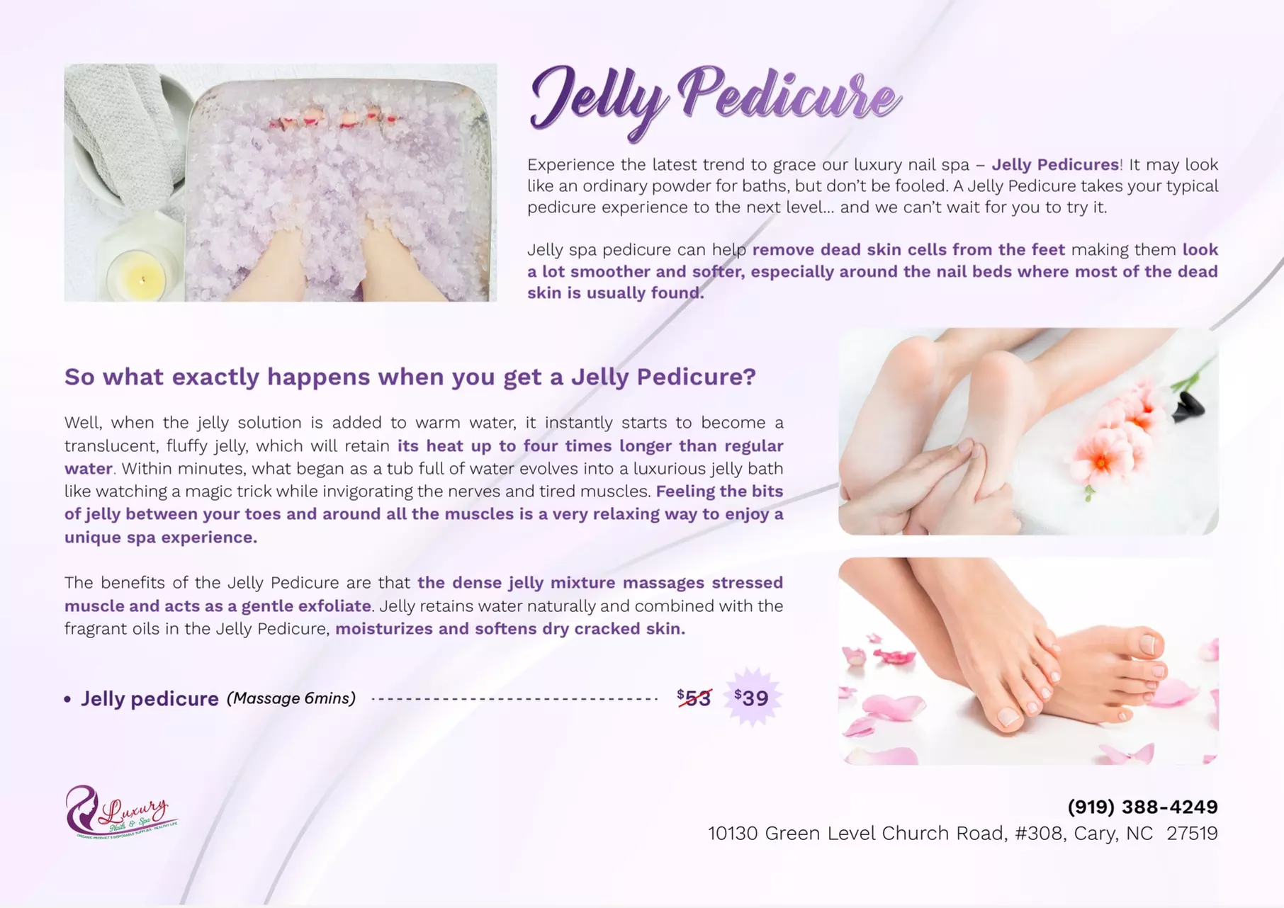 Up to 26% Off on Nail Salon - Pedicure at Luxury Nails & Spa - Primary Image