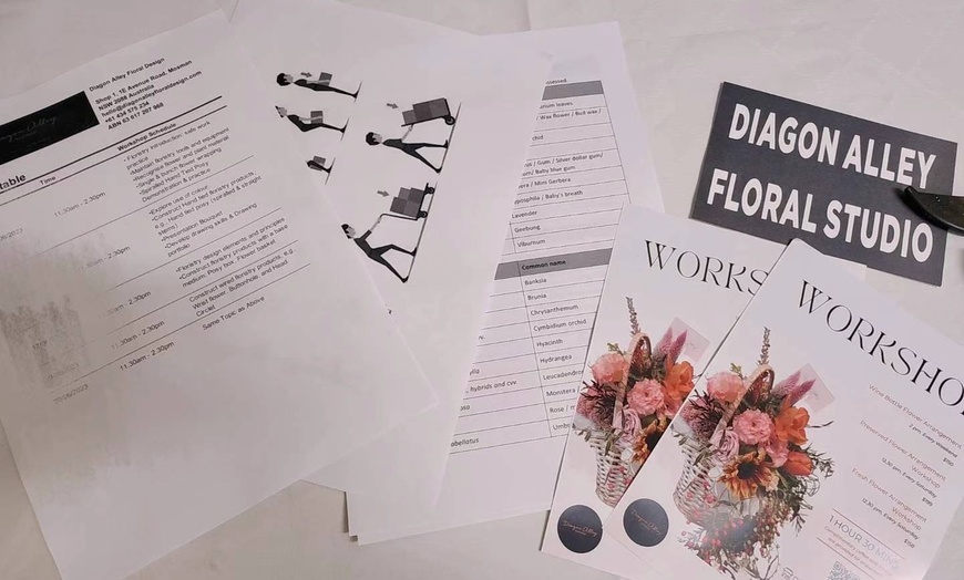 Image 2: Floral Arrangement Course at Diagon Alley Floral Design