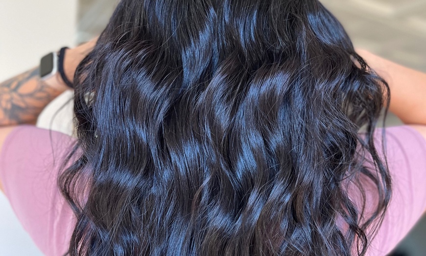 Image 2: All-Over Color, Haircut, Deep Conditioning & Blowdry, Balayage & More