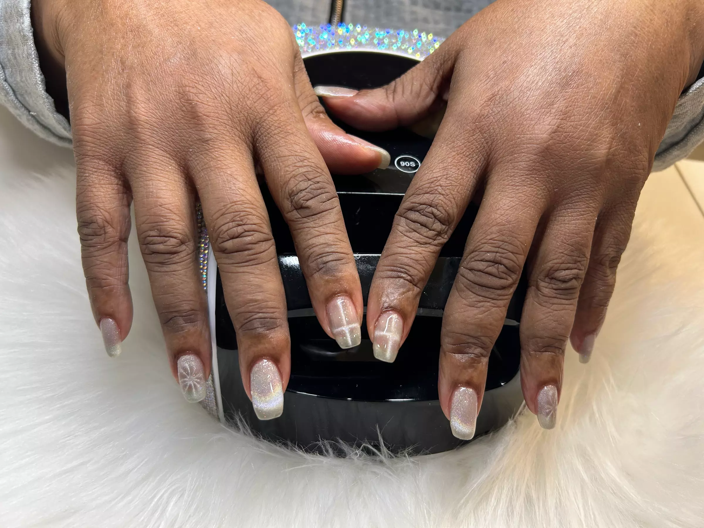 Get Premium Builder Gel Overlay + Cat Eye / Chrome / Ombre