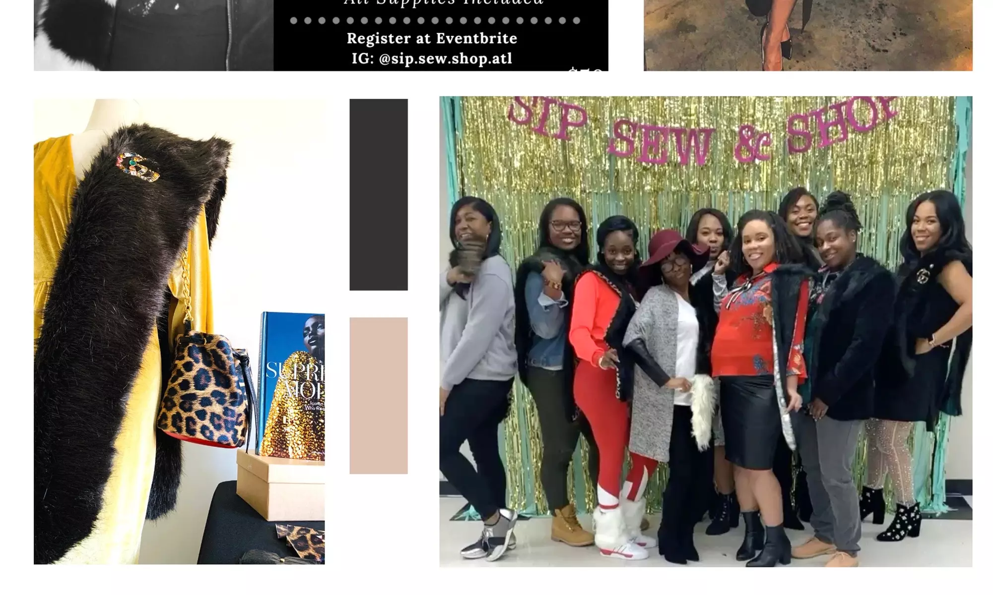 $75 for Two-Hour Sewing Class at Sip Sew and Shop ATL ($100 Value) - Second Medium