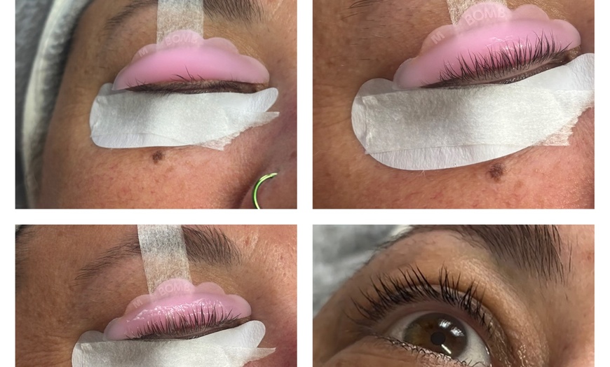 Image 2: Lash Lift  + Brow Lamination & Tint + Optional Brazilian Wax 