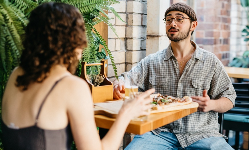 Image 2: Choice of Two Gourmet Pizzas