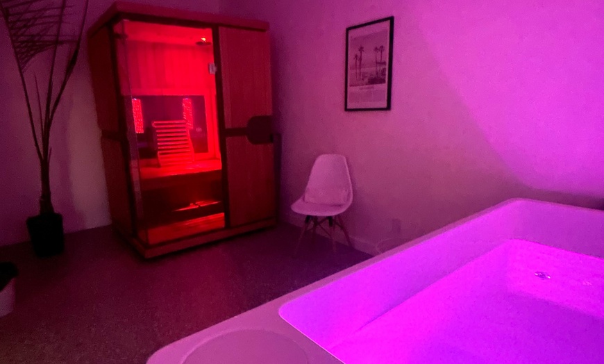 Image 1: 1 or 5 Private Room Cold Plunge with Infrared Sauna Sessions