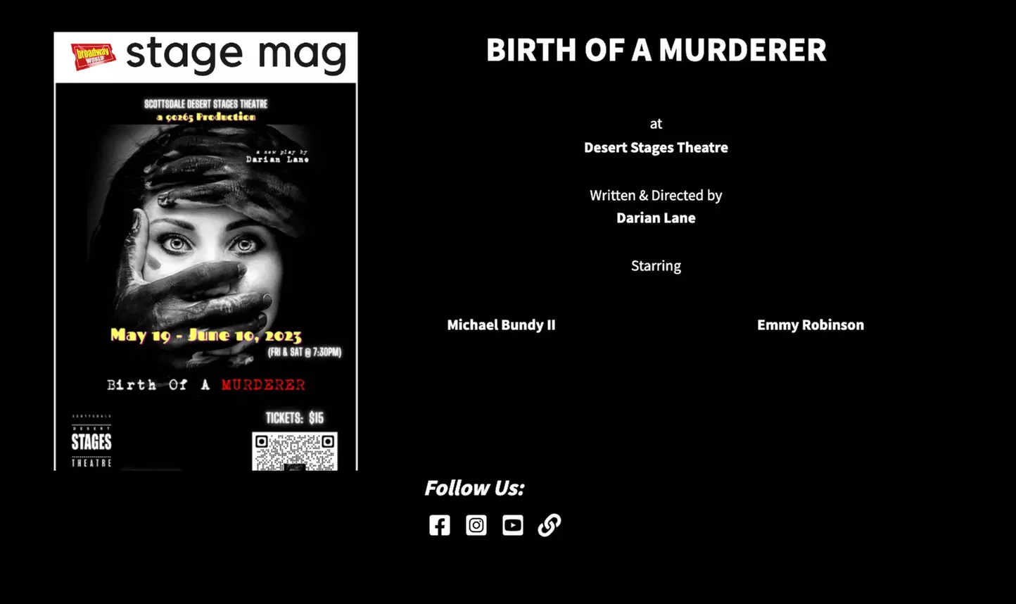 Birth of a MURDERER (Desert Stages) on 5/26/2023 - Primary Image