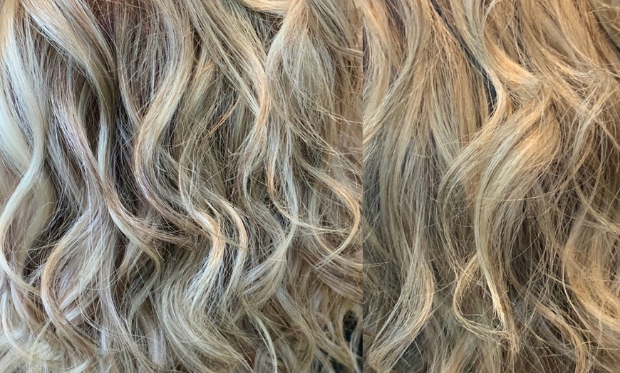 Image 11: Haircut, Treatment, Style, and Wax with Optional Color, & Highlights