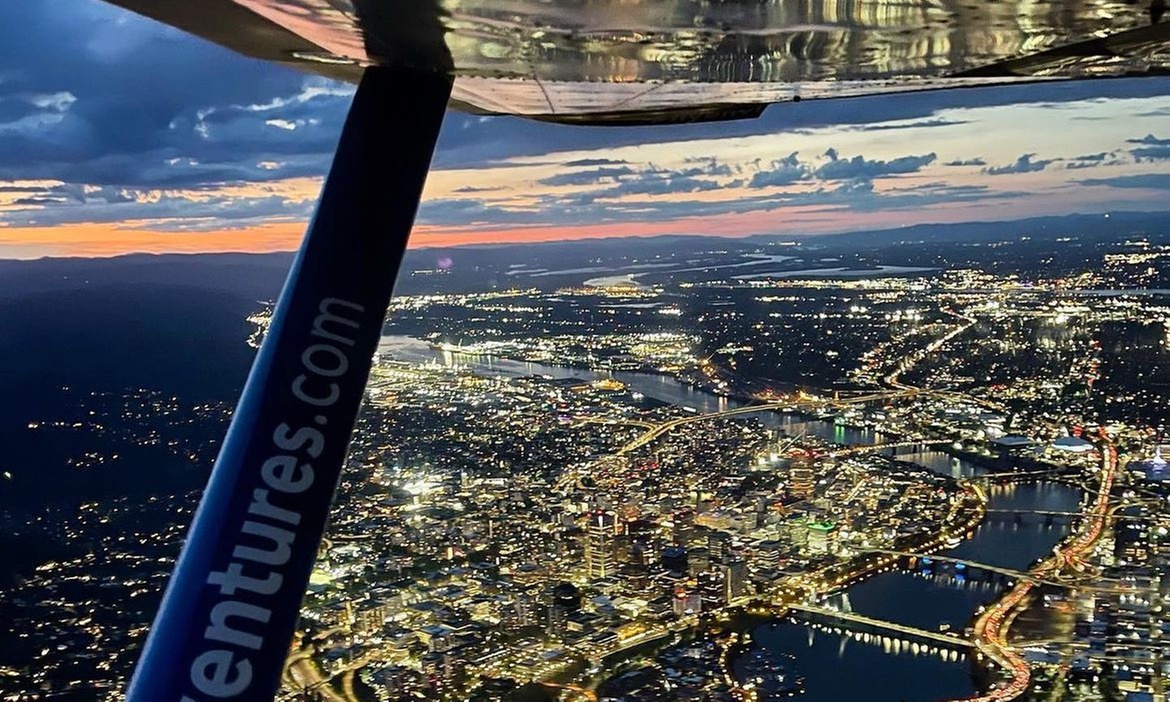 Private Air Tours Over Portland and Columbia River Gorge