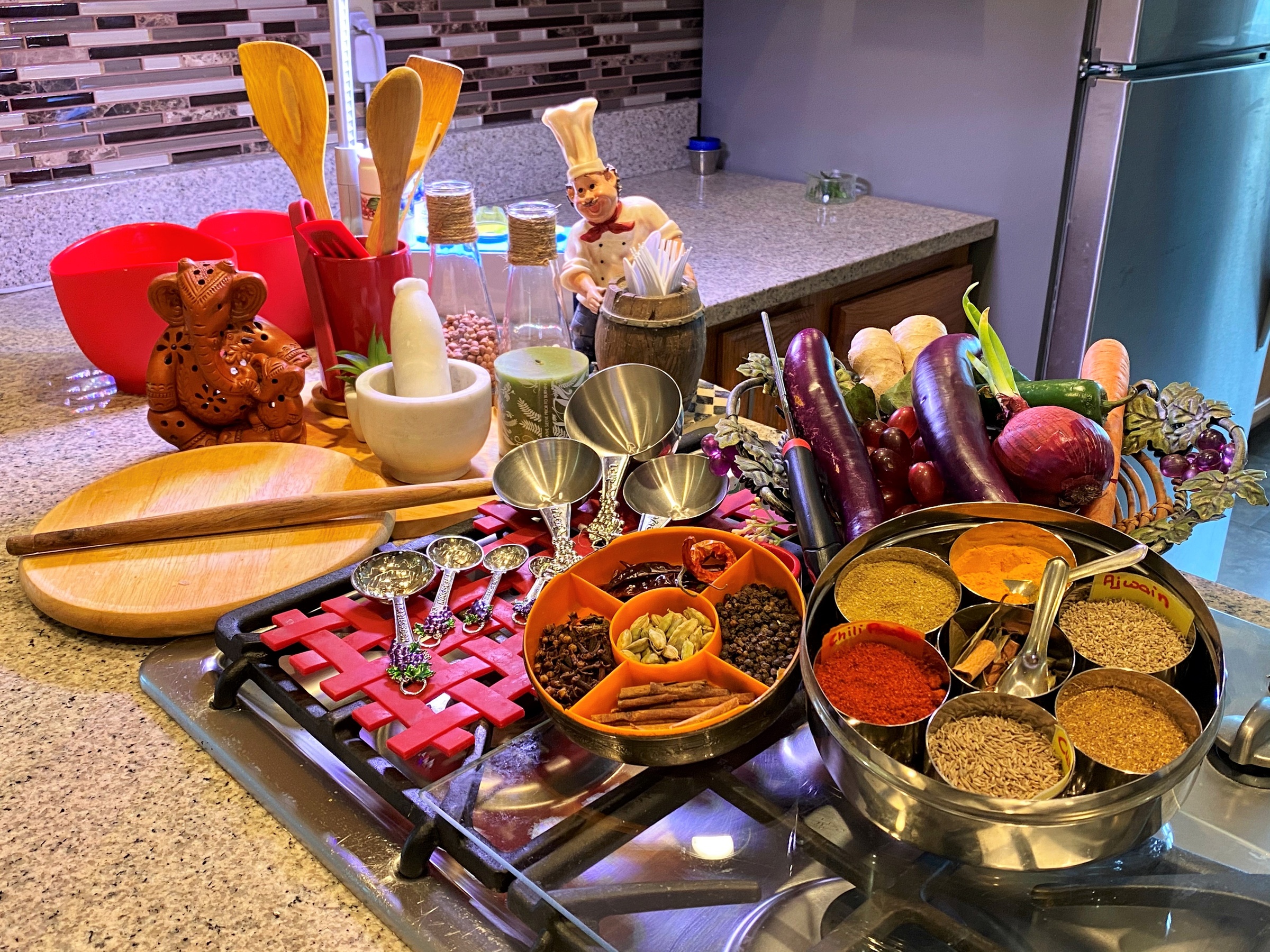 Experience Mala Indian Cooking Classes with 3 Hour Classes for One or Two, up to 30% off