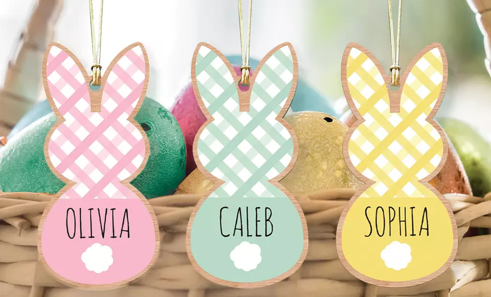 Personalized Easter Basket Tags for a Touch of Color and Fun