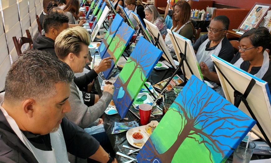 Image 1: Up to 36% Off on Painting Lesson at PAINT with ANGELIQUE