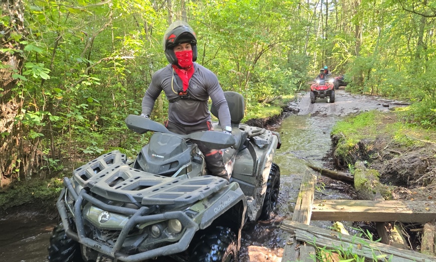 Image 2: Experience Adrenaline-Packed ATV Guided Tours Through Scenic Trails