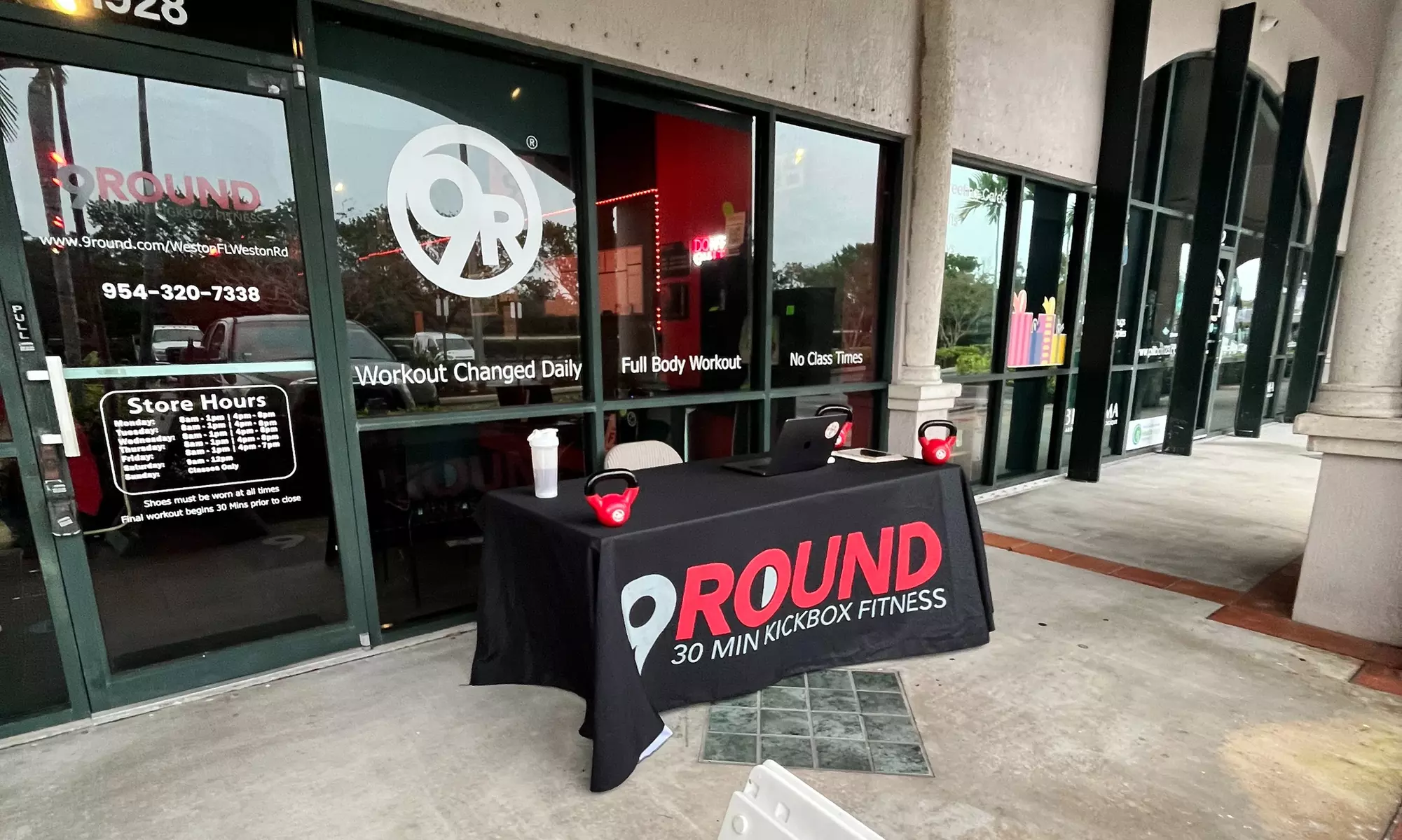Up to 83% Off on Boxing / Kickboxing at 9Round Weston - Second Medium