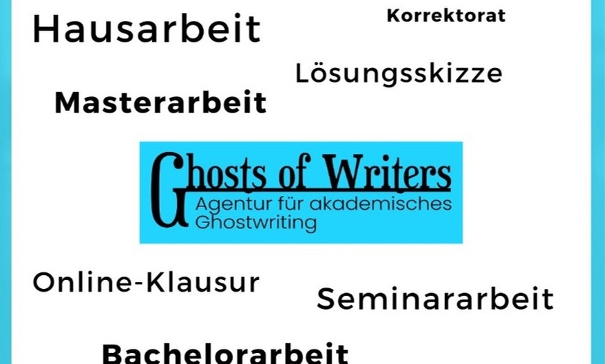 Image 2: Rabatt auf Prüfungsvorbereitung bei Ghosts of Writers