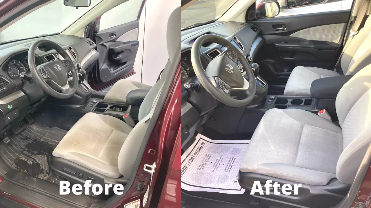 Cornerstone Detailing offers interior detail in just 3 hours with up to 24% off, boosting your car's aesthetic appeal - Primary Image