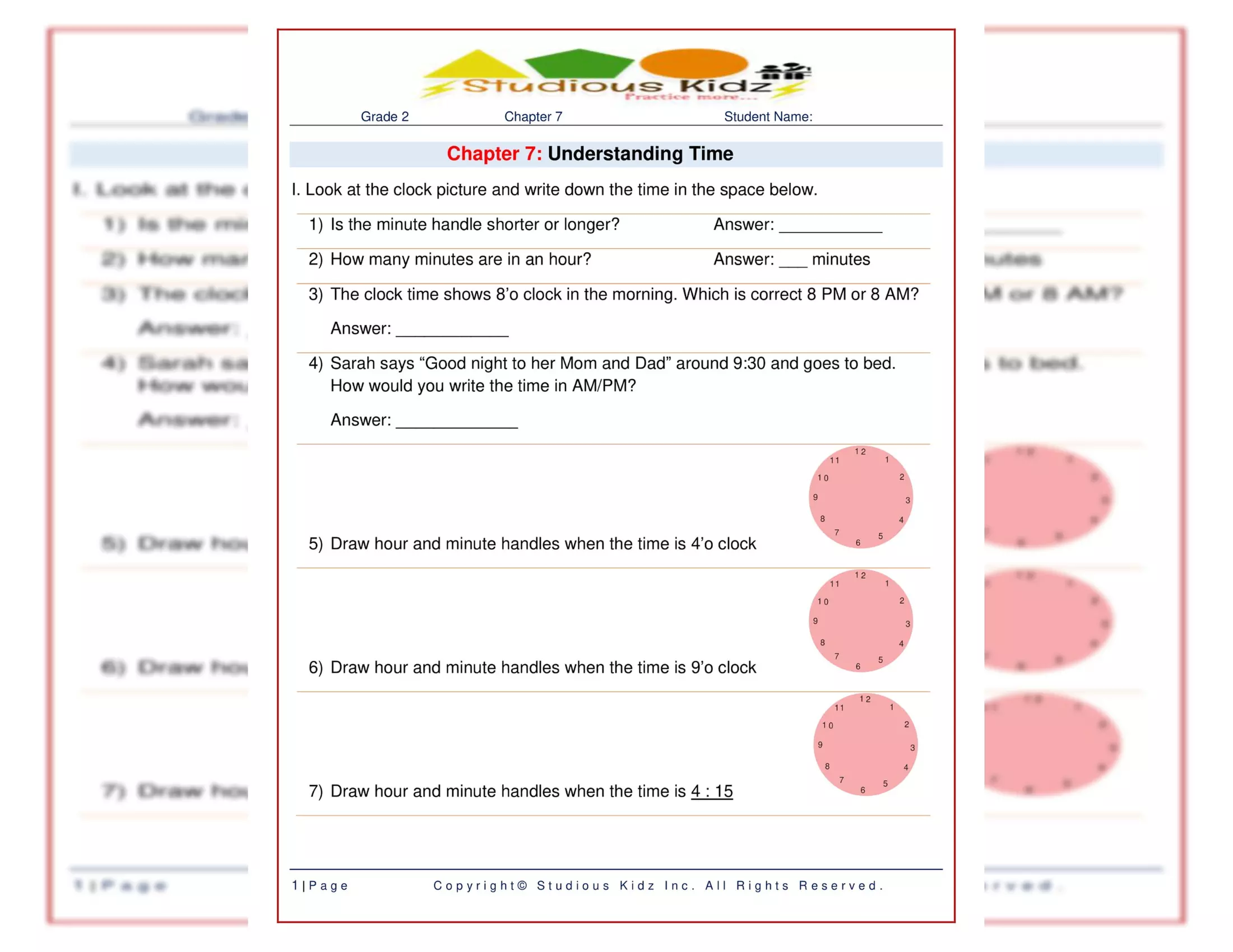 Second grade math digital workbook for critical thinking