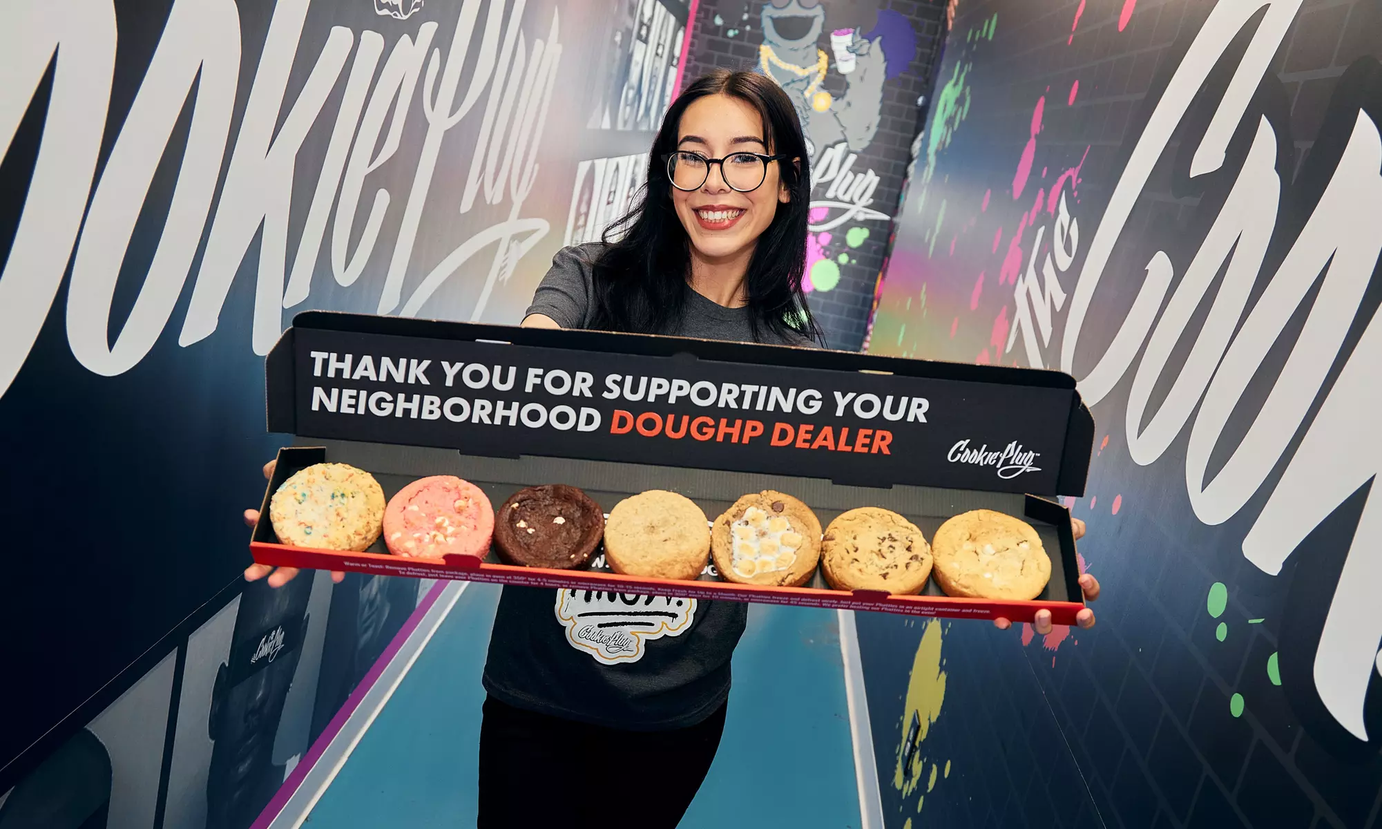 Treat Yourself to Cookie Heaven: Bump, Half, or Fat Sack of Yummy Cookies at Cookie Plug, Your Sweet Escape Awaits - Second Medium