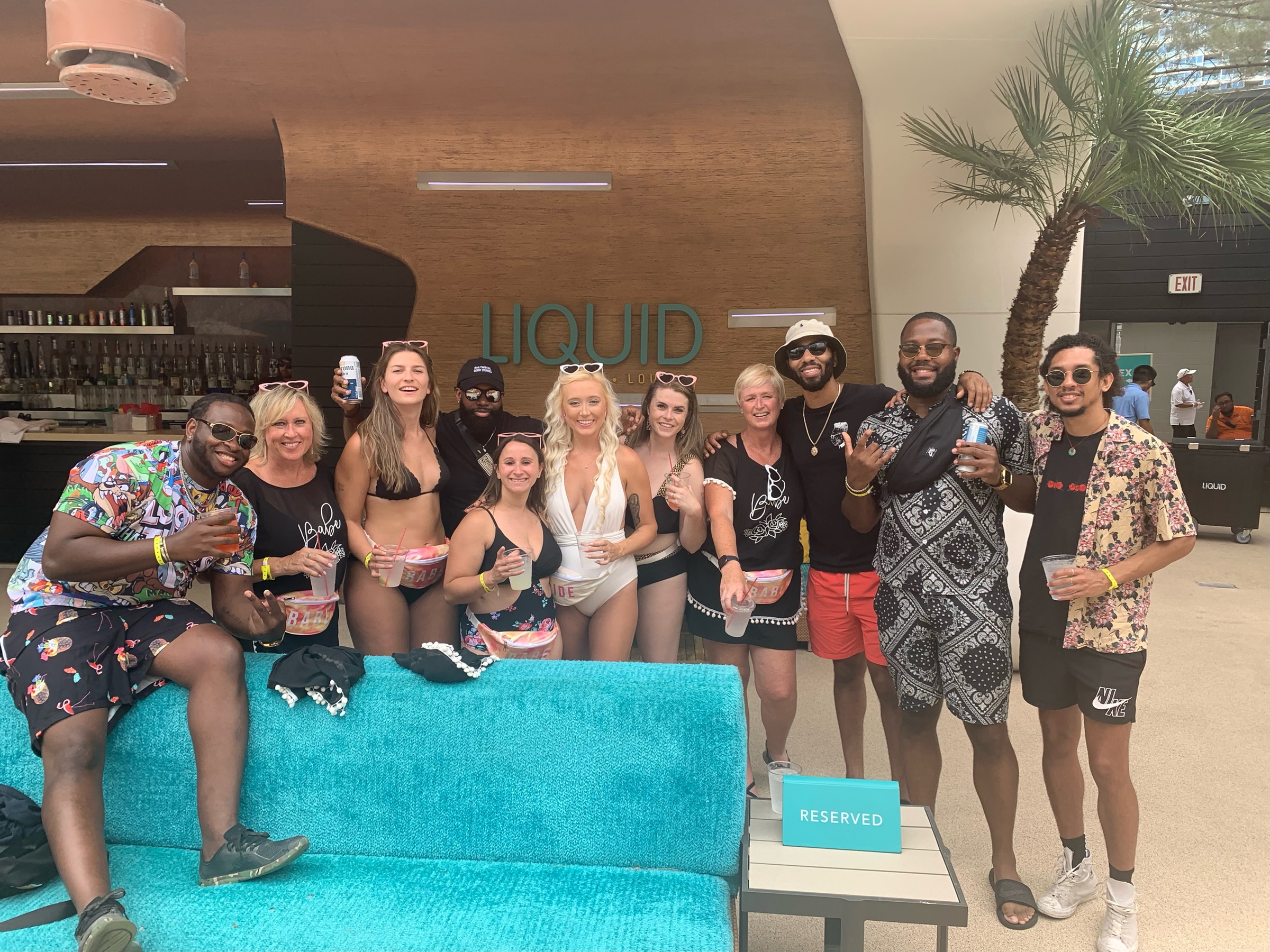 Pool Party Bus Crawl for Four with VIP Entry
