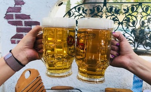 Experience Red Lion Tavern with Two Beers, Sausage Platter, or Ceramic Oktoberfest Beer Steins for up to 43% off