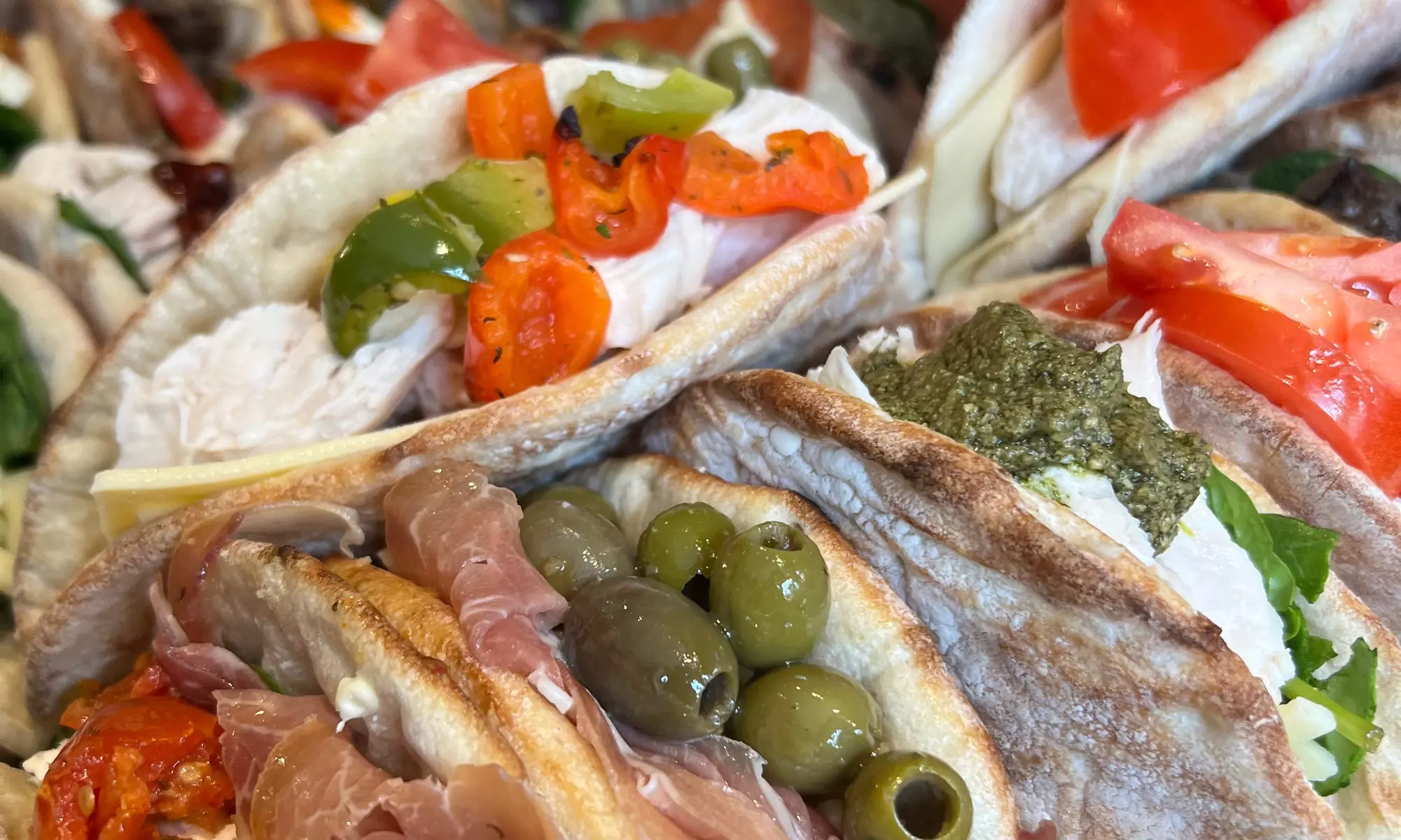 Meal Deal for Two with Unique Mezzalunas, Sweet Treats & Drinks