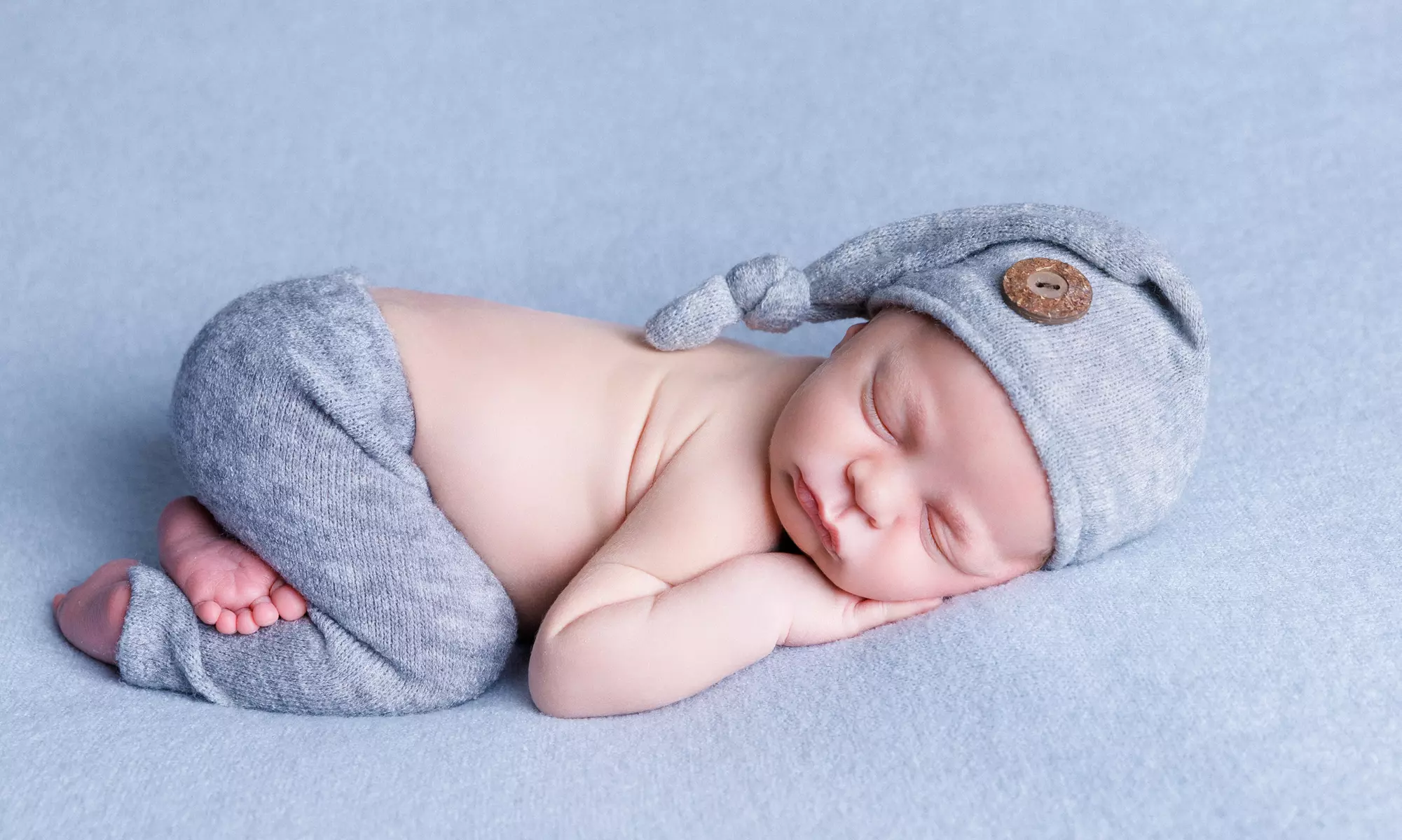 Newborn or Bump-to-Baby Photoshoot with Prints and a Voucher
