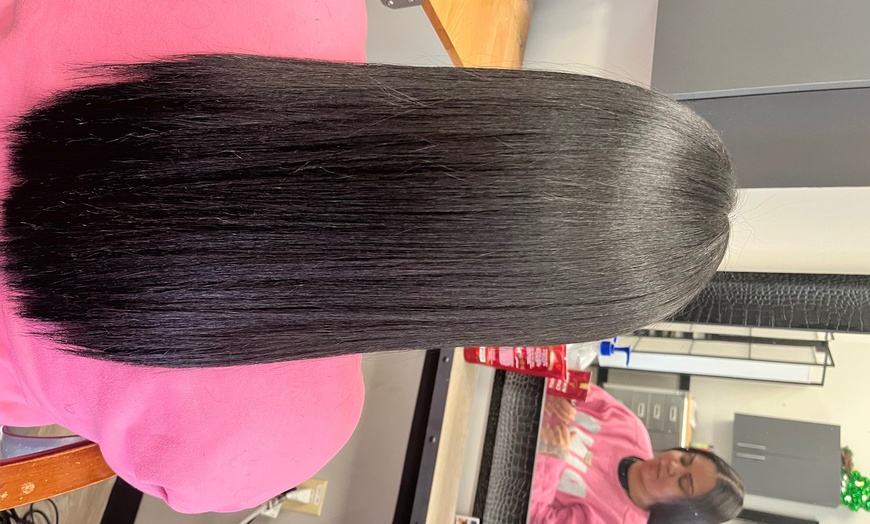 Image 8: Haircut, Treatment, Style, and Wax with Optional Color, & Highlights