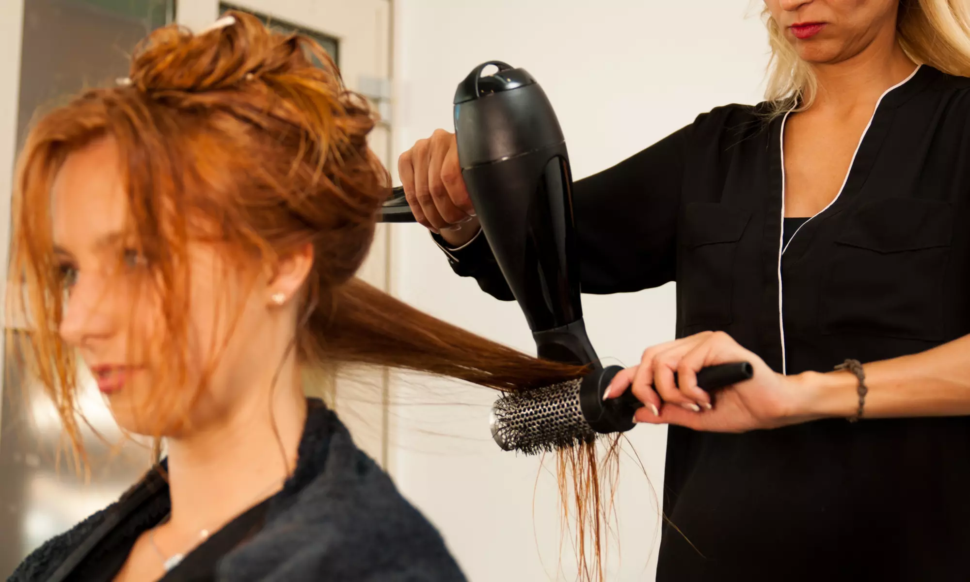 Shampoo, Haircut, Deep Conditioning & Root Touch Color