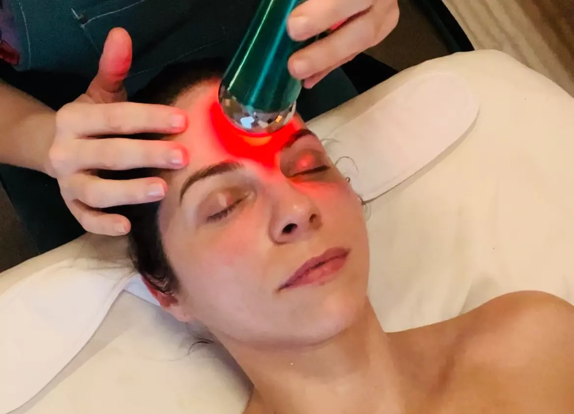 Experience a 75-minute facial with DOLA Skincare and Esthetics, offering up to 50% off on essential or rejuvenating options - Primary Image