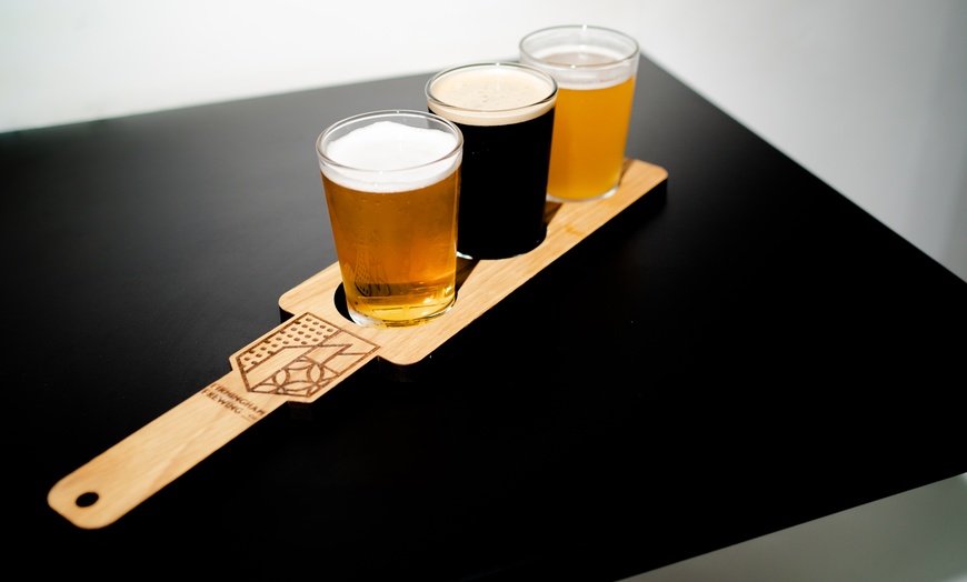 Image 1: Beer Tasting with Snacks for Two or Four at Birmingham Brewing Company