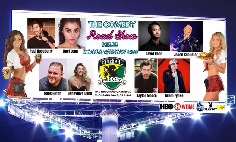 The Comedy Road Show  at The Tilted Kilt Pub & Eatery in Thousand Oaks, CA on 9/13/23 - Primary Image