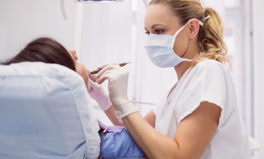 Image 1: Revamp Your Oral Health: Exam, Scale and Polish