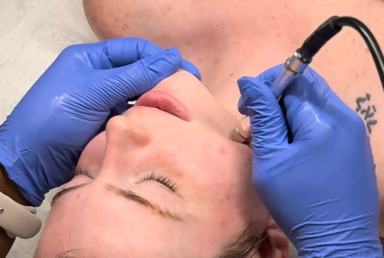 Achieve Glow at Sapphari Fe' Facial Spa & Beauty Bar with Microdermabrasion or Dermaplaning, up to 50% off - Primary Image