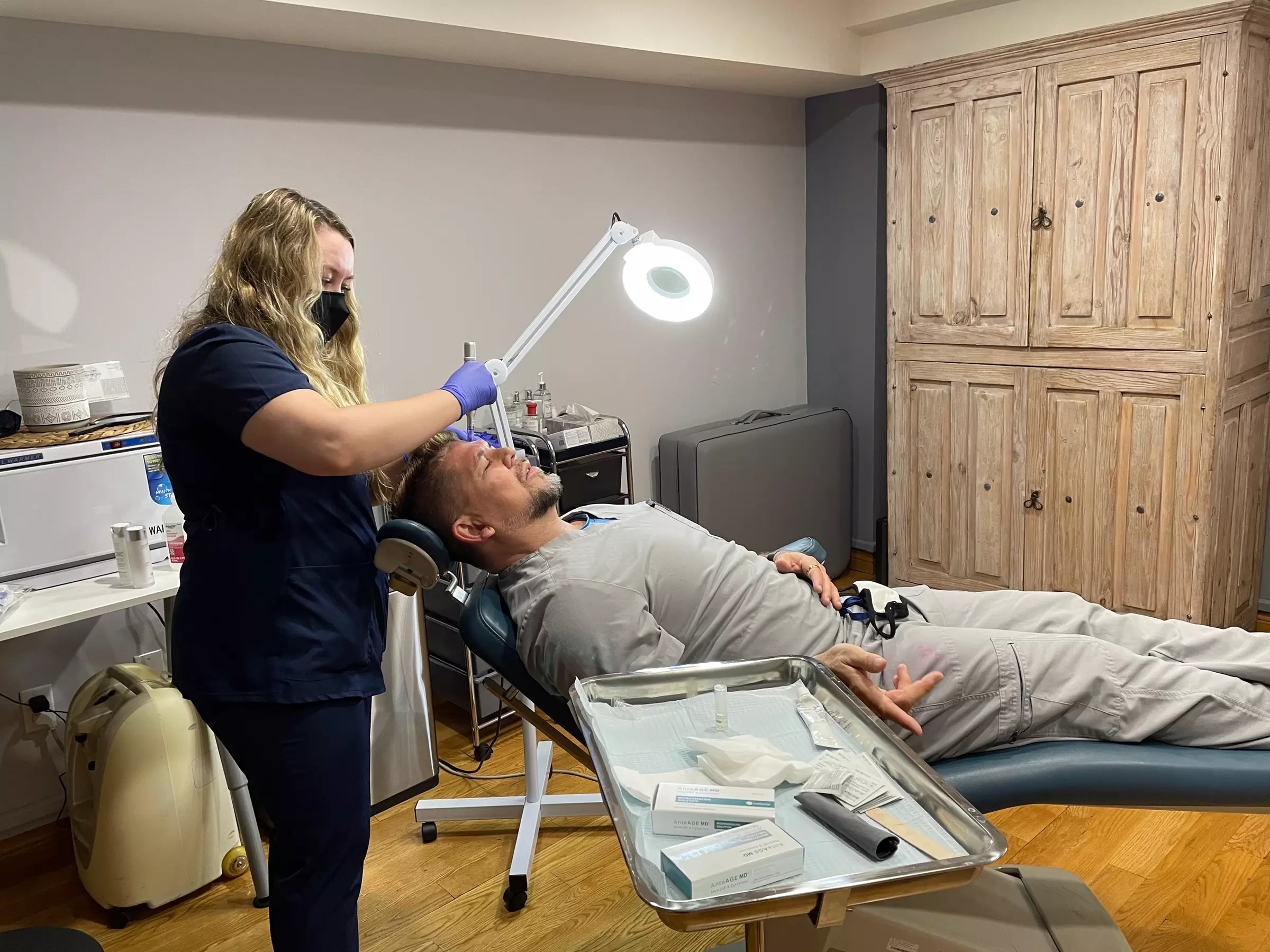 Infini Laser Microneedling: Face, Jawline & Underarms