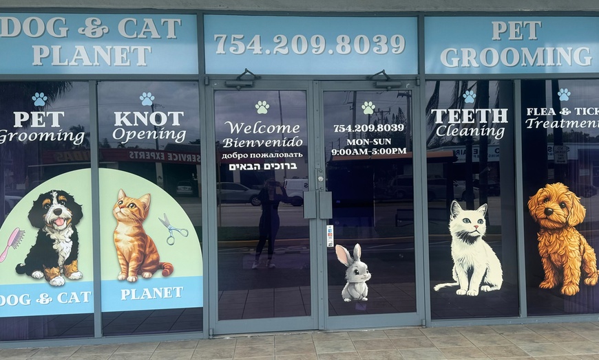 Image 2: Up to 46% Off on Pet Grooming at Dog and Cat Planet