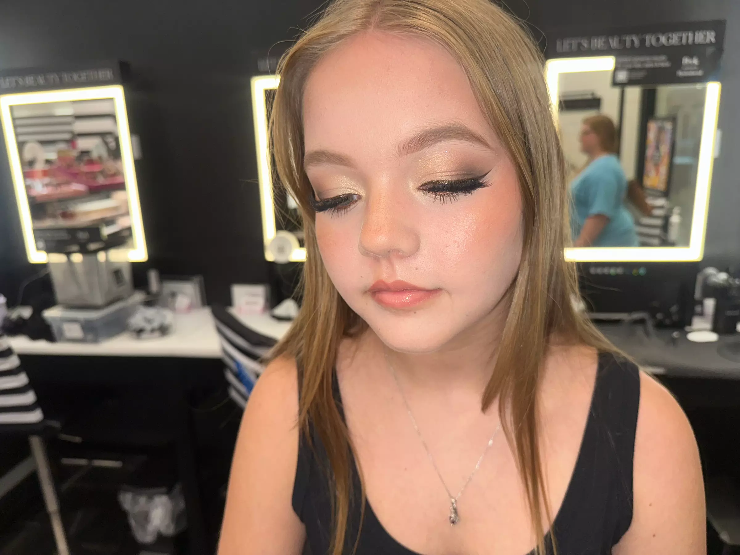 Full Face, Eyes & Brows Only Makeup Application, or Makeup Lessons