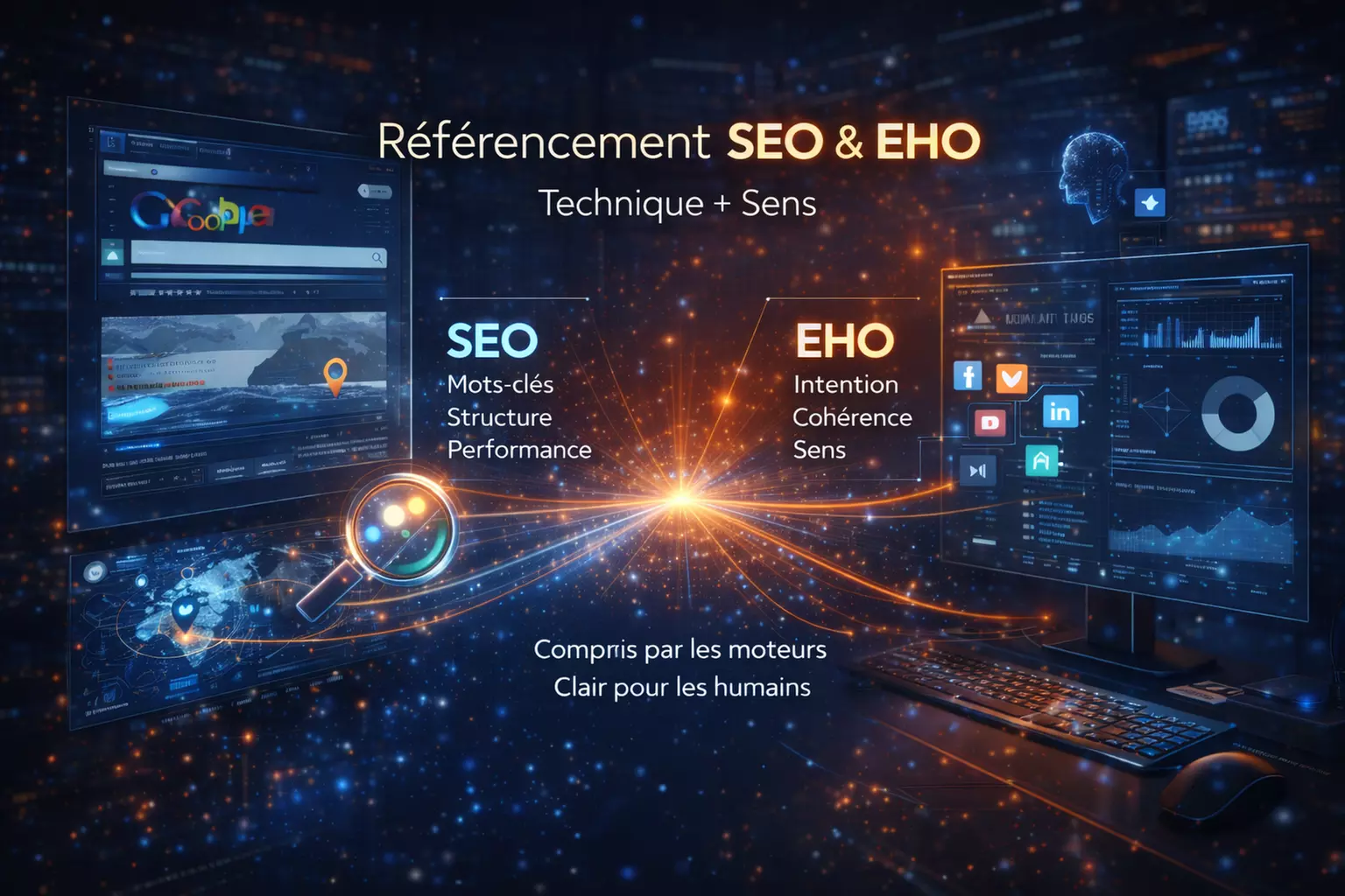 Audit de visibilité SEO, Ghost Visibility GEO ou création de logo