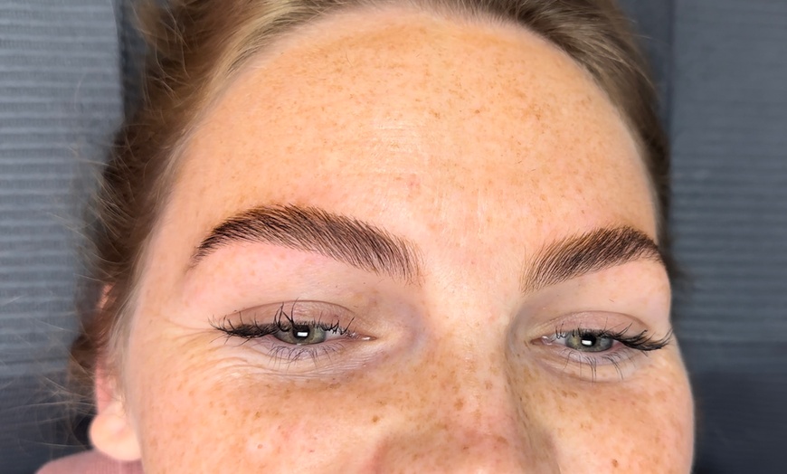 Image 1: Up to 64% Off on Eyebrow Tinting at Leslie’s Beauty Bar